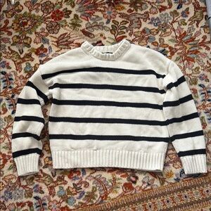 Elegant Striped Women's Sweater